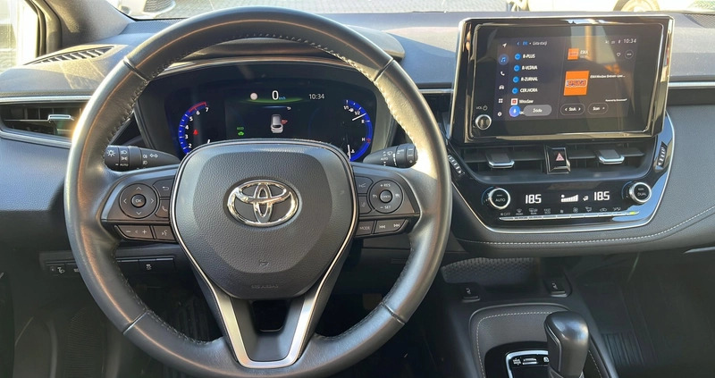 Toyota Corolla cena 112900 przebieg: 51387, rok produkcji 2022 z Oborniki Śląskie małe 326